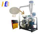 Mesh / Micron Size PET Crusher Machine , Stainless Steel Plastic Grinding Equipment