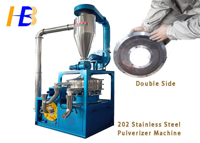 Mesh / Micron Size Stainless Steel Grinder , 10 - 80 Mesh Pulverizer Machine For Powder